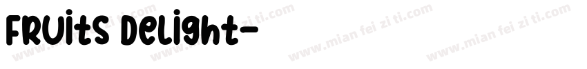 Fruits Delight字体转换